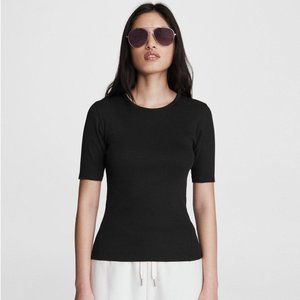NWT Rag & Bone Essential Rib Tee Slim Fit